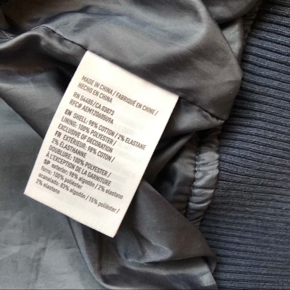 American Eagle Bomber Jacket Varsity Jacket - image 8